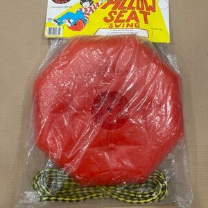 Vintage 60’s Come Play Pillow Seat Swing